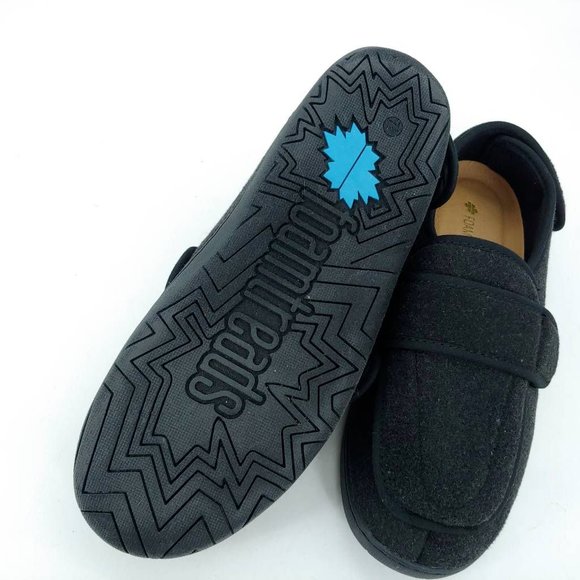 Foamthreads Mens Physican‎ M2 Slippers Black 7.5M - Picture 5 of 10